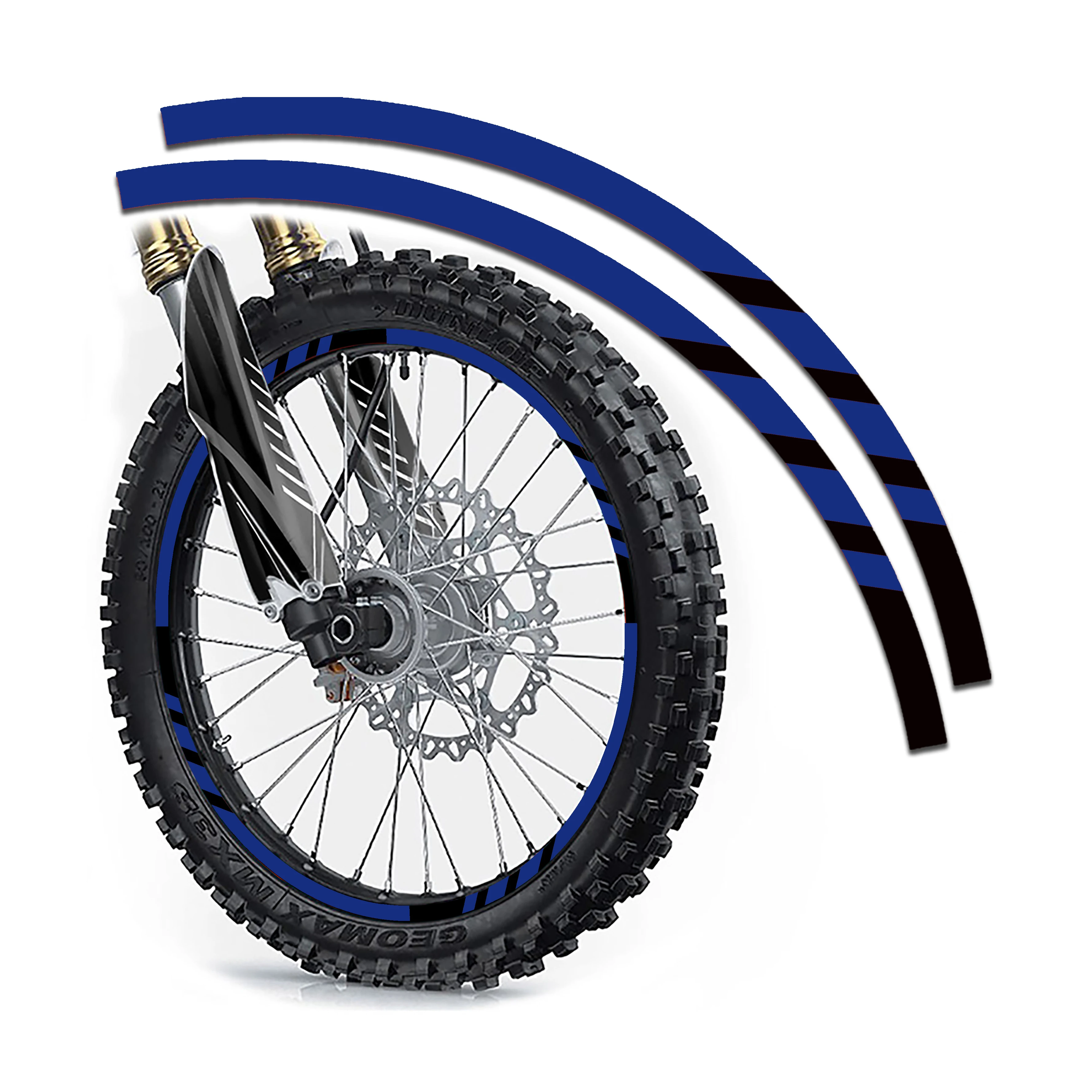 JY Racing 21 ''x 18'' обод лента мотоциклетная колесная наклейка шина Декор