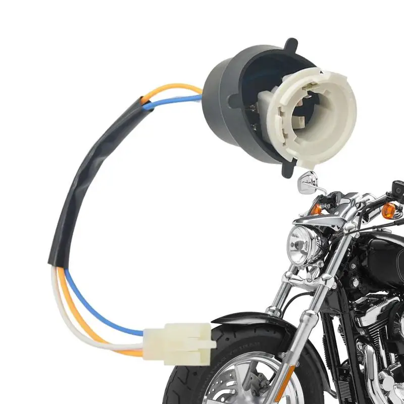 

LED Headlight Lamp Holder Bulb Base Adaptor Switch Cable Lamp Light Socket Holder Base Socket Connector For Electric Scooter