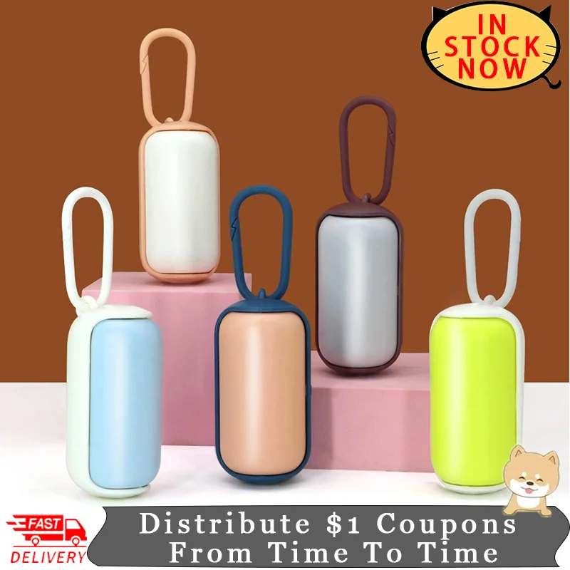

Puppy Kitten Portable Pet Dog Garbage Bag Dispenser Poop Waste Bag Outdoor Garbage Bag Holder For Dogs Cats Pet Drop shipping