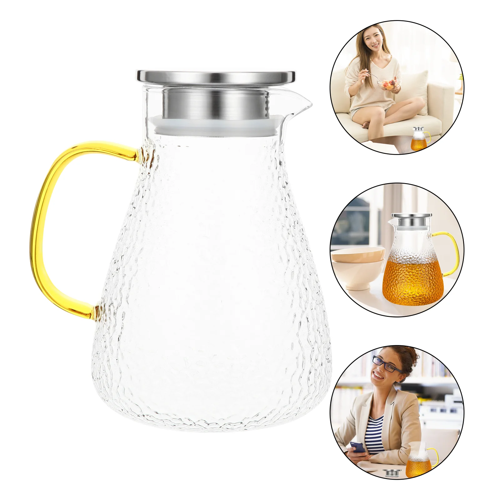 

Water Pitcher Coffee Drink Jug Bedside Bottles Pitchers Tea Kettle Beer Hot Large