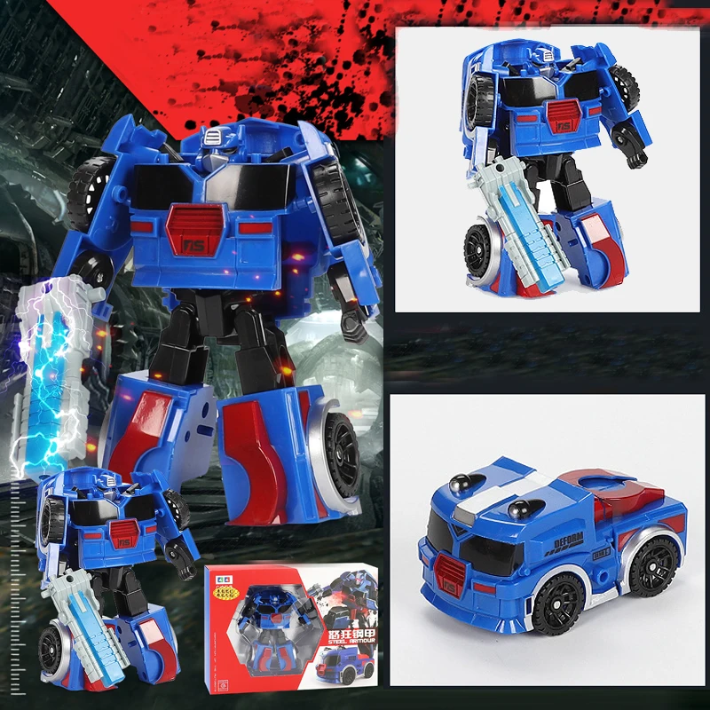 2 в 1 деформация робот модель автомобиля мини роботы-трансформеры игрушки для