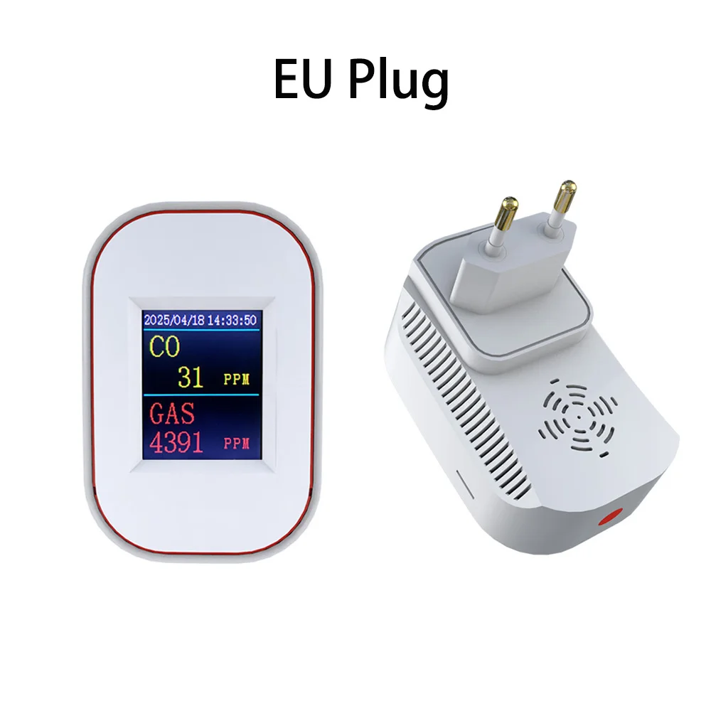 

Детектор природного газа и детектор угарного газа CO, монитор детектора утечки горючего газа для газа, CO, метана (CH4) на кухне