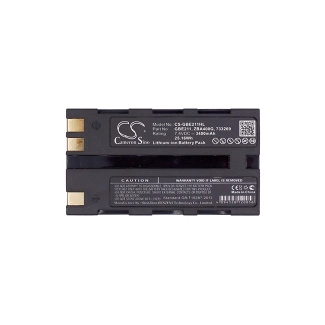 

Cameron Sino 3400mAh Battery For GEOMAX ZBA200 ZBA400 Leica 724117 733269 733270 772806 GBE211 GBE221 GEB211 GEB212 GEB90