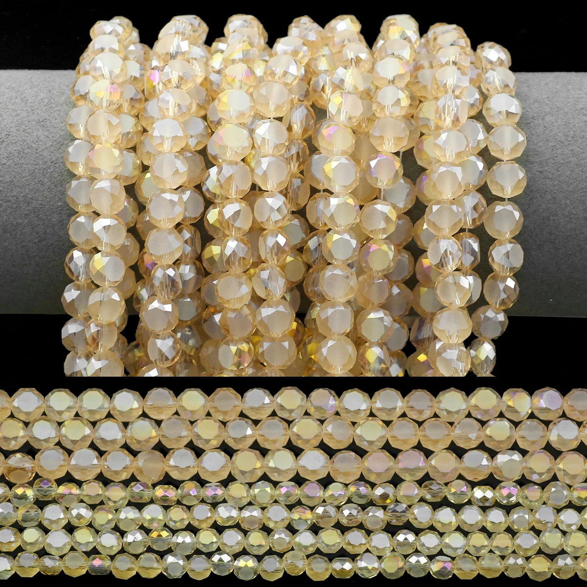 50 шт./лот серебристые шампанские в форме хлеба австрийское хрустальное стекло