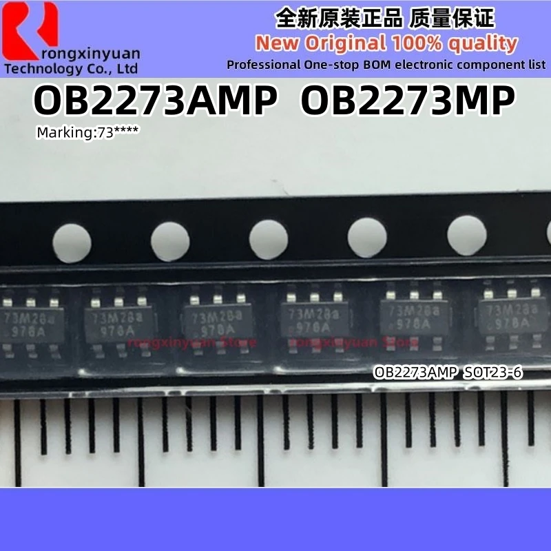 10-100 шт./партия, OB2273AMP 73 **** OB2273MP OB2273A OB2273, высокопроизводительный режим тока, ШИМ-контроллер, 100% новый оригинал