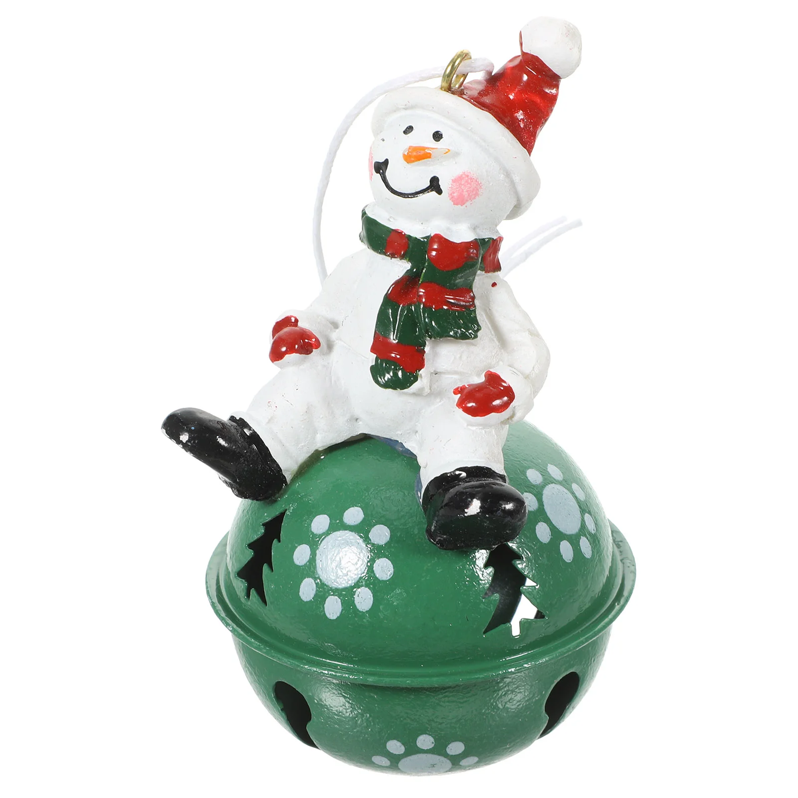 

Christmas Bell Xmas Bell Ornament Bell Hanging Pendant Snowman Christmas Pendant