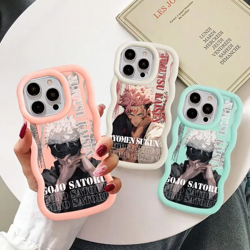 Чехол для телефона с аниме J-uюютсус K-aisens Apple iPhone 16 Plus ProMax Pro мягкий чехол