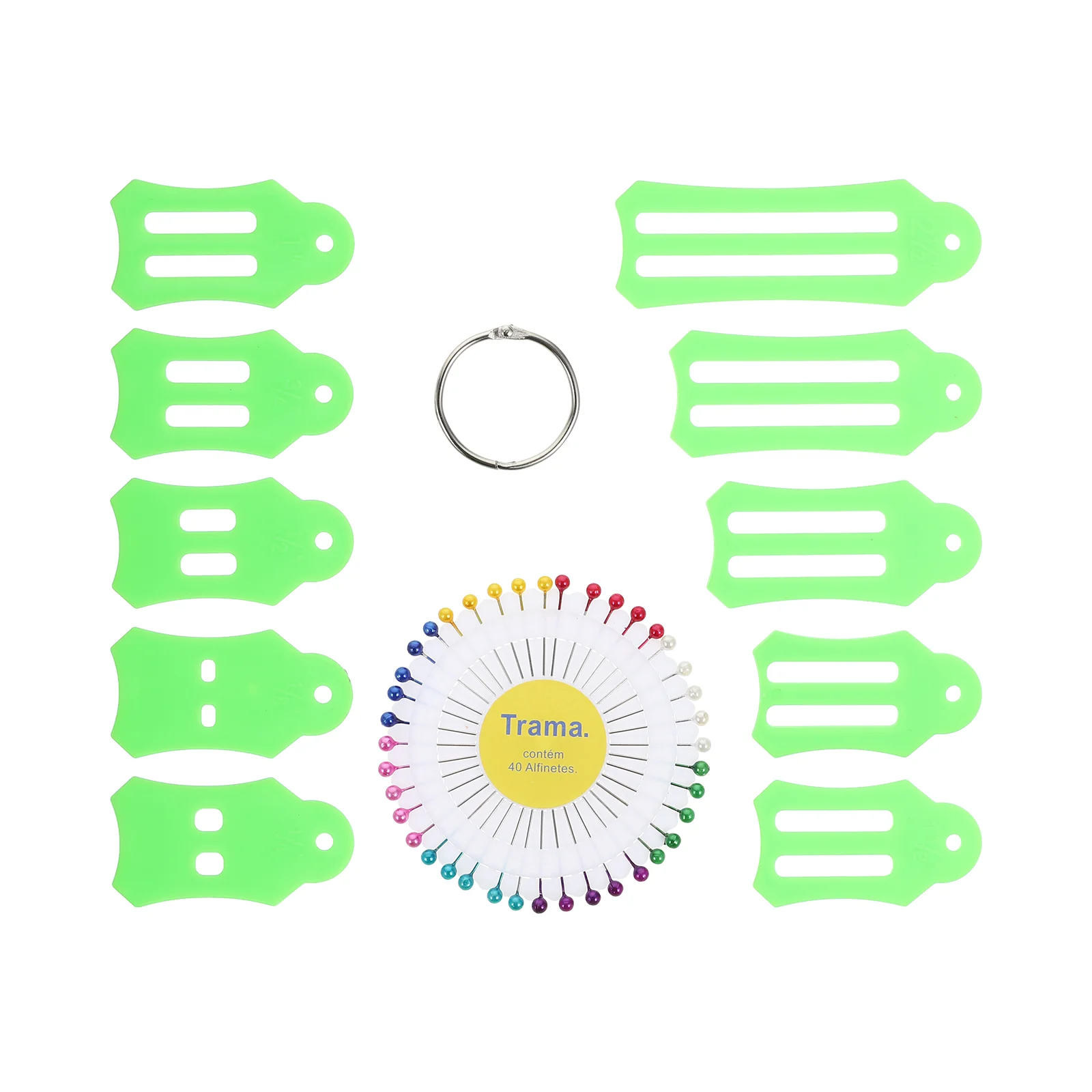 

Fabricmaker Sewing Quilting Tape Supplies Tool Kit Chain Storagepins Craft Webbing Diy Binding Pin Tools Simple