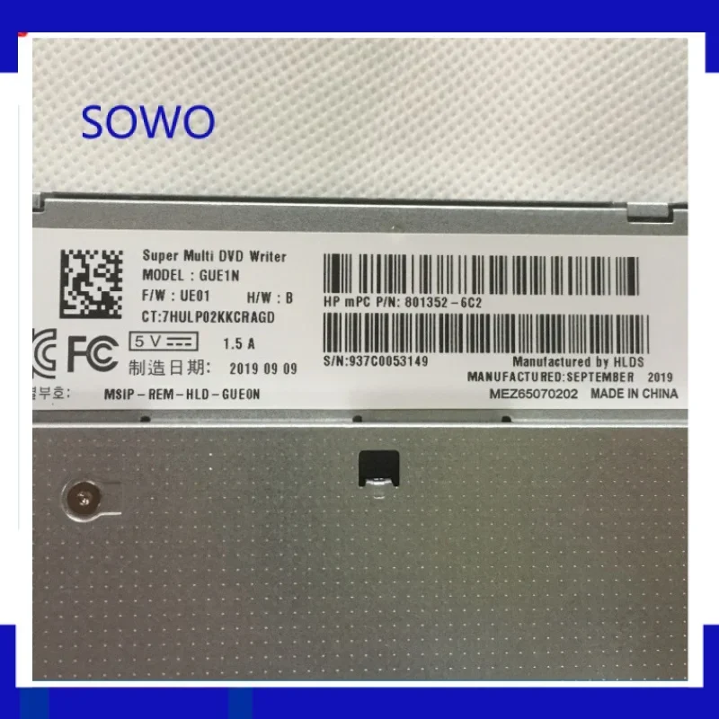 Новый оригинальный 9 0 ммdvdram для ноутбука HP 320 321 325 326 G2 модель: gudon Abdul1n