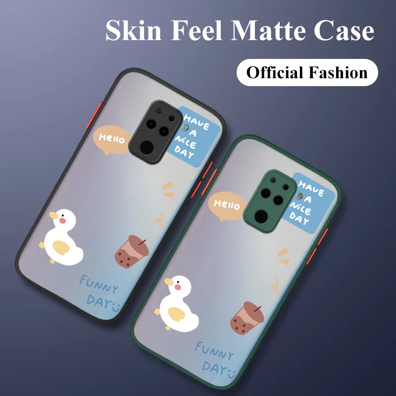 

Fnuuy Duckling Phone Case For Xiaomi Redmi Note 10 10S 9T 9 8 7 Pro Max Redmi 9A 8A 9C 8T 4G 5G Liquid Silicone Cover