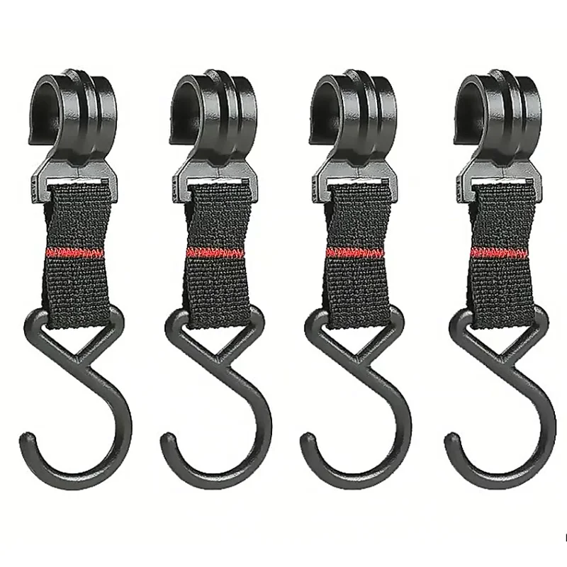 

10pcs Outdoor Camping Moveable Storage Hook Detachable Hanging Hook S-Shaped Hook