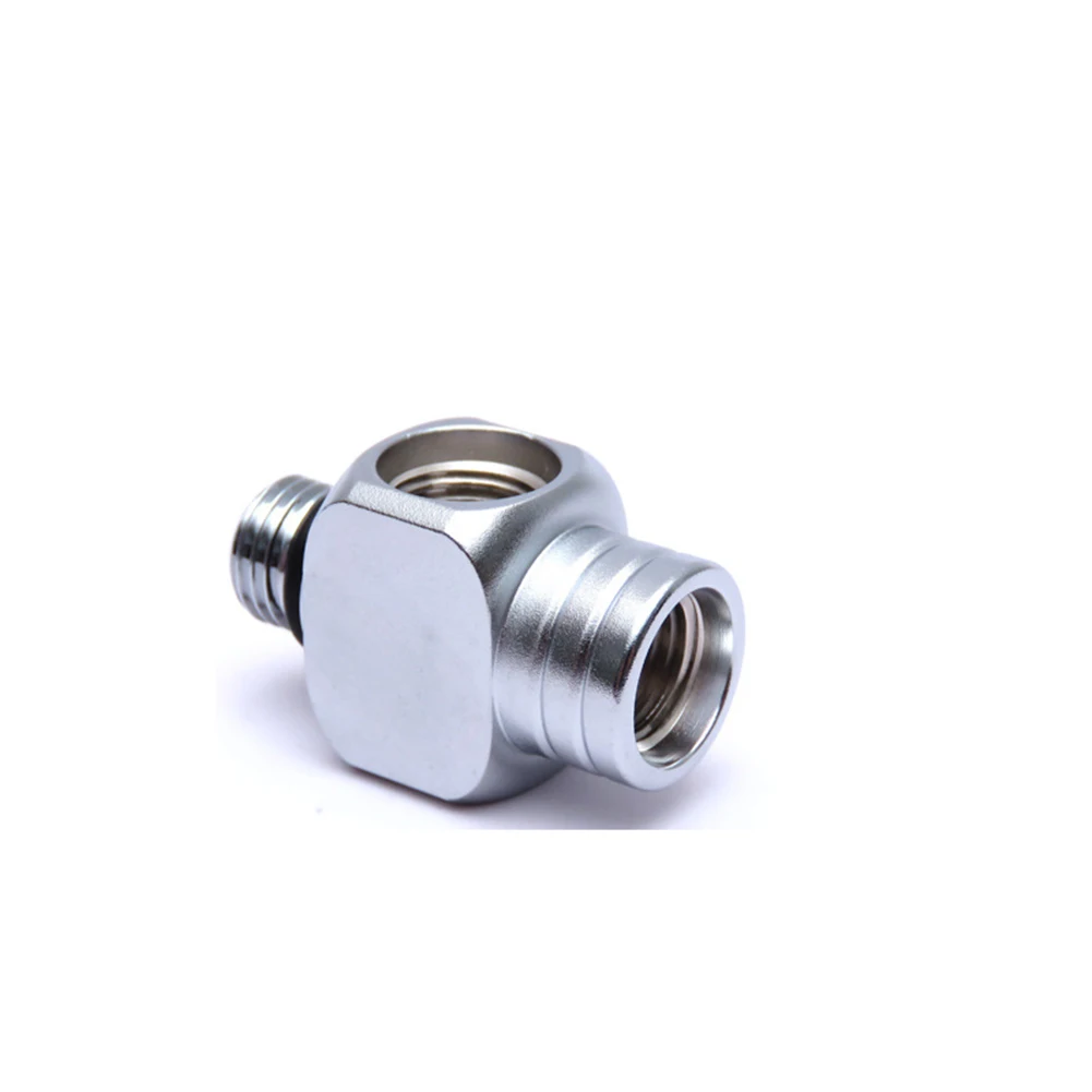 

High Press Hose Adaptor 36*22*17mm Accessories Brass With Cr Plating Scuba Diving Durable