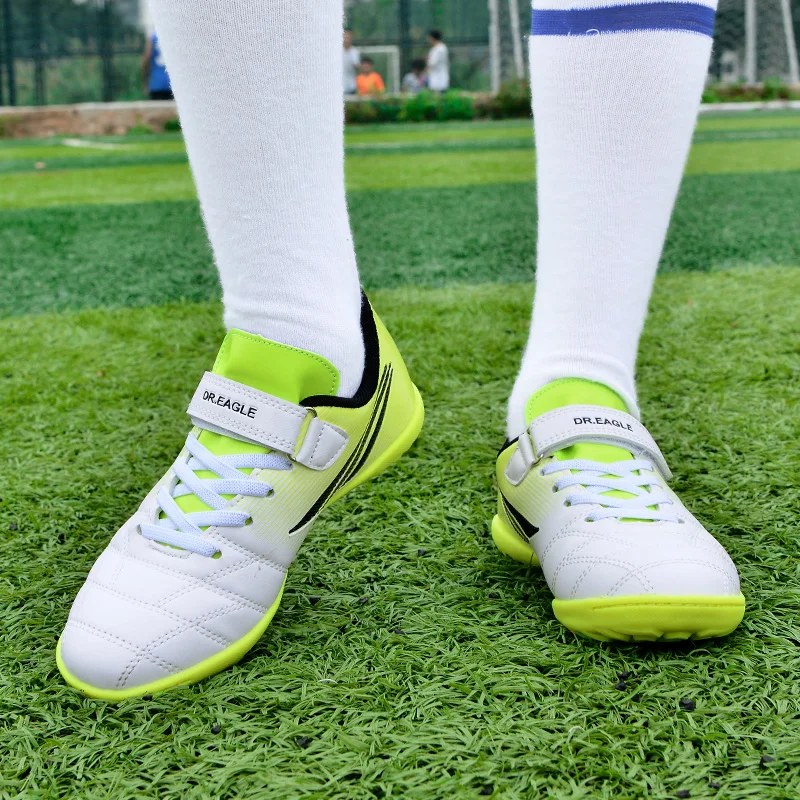 Children Soccer Shoes Boys Girls Non-slip Students Splint Training Football Shoe kids Artificial Turf TF/Ag Trainers Sneakers