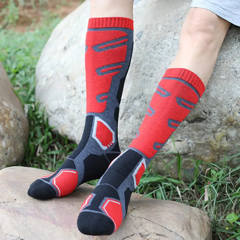 

1 Pair Merino Wool Thermal Socks Men Women Winter Long Warm Compression Socks For Ski Hiking Snowboarding Sports Socks