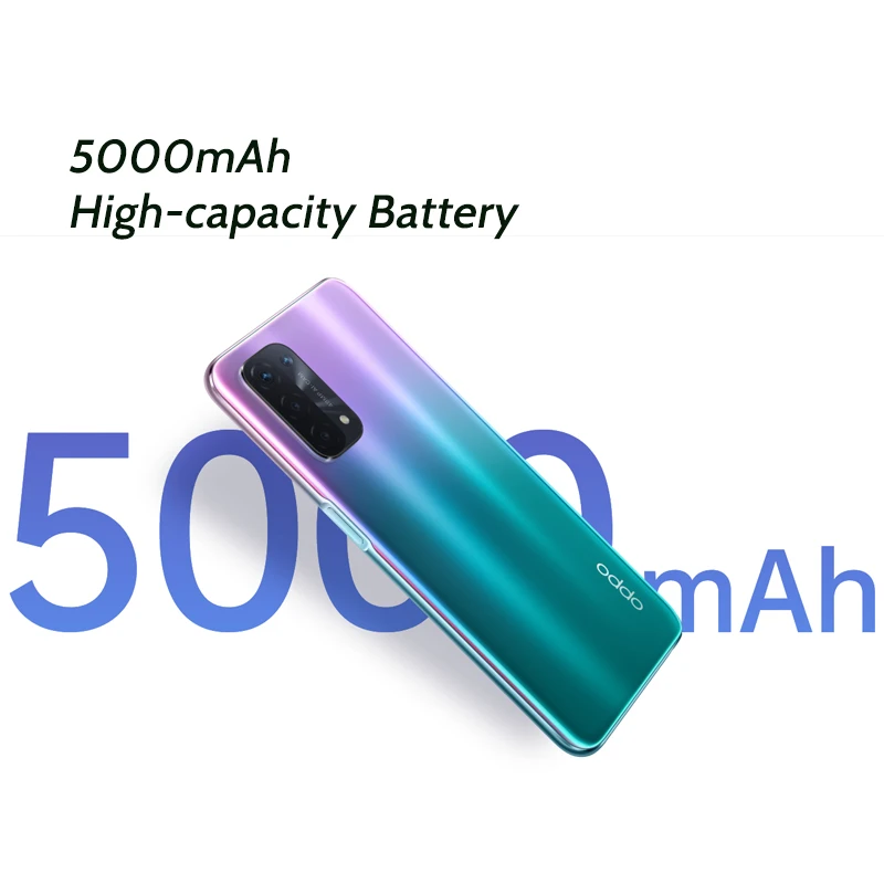 OPPO A54 Global Version 5G Smartphone 4GB 64GB Qualcomm 5G SoCs 48MP Quad Cameras 5000mAh Battery 6.5 90Hz Display Mobile Phone