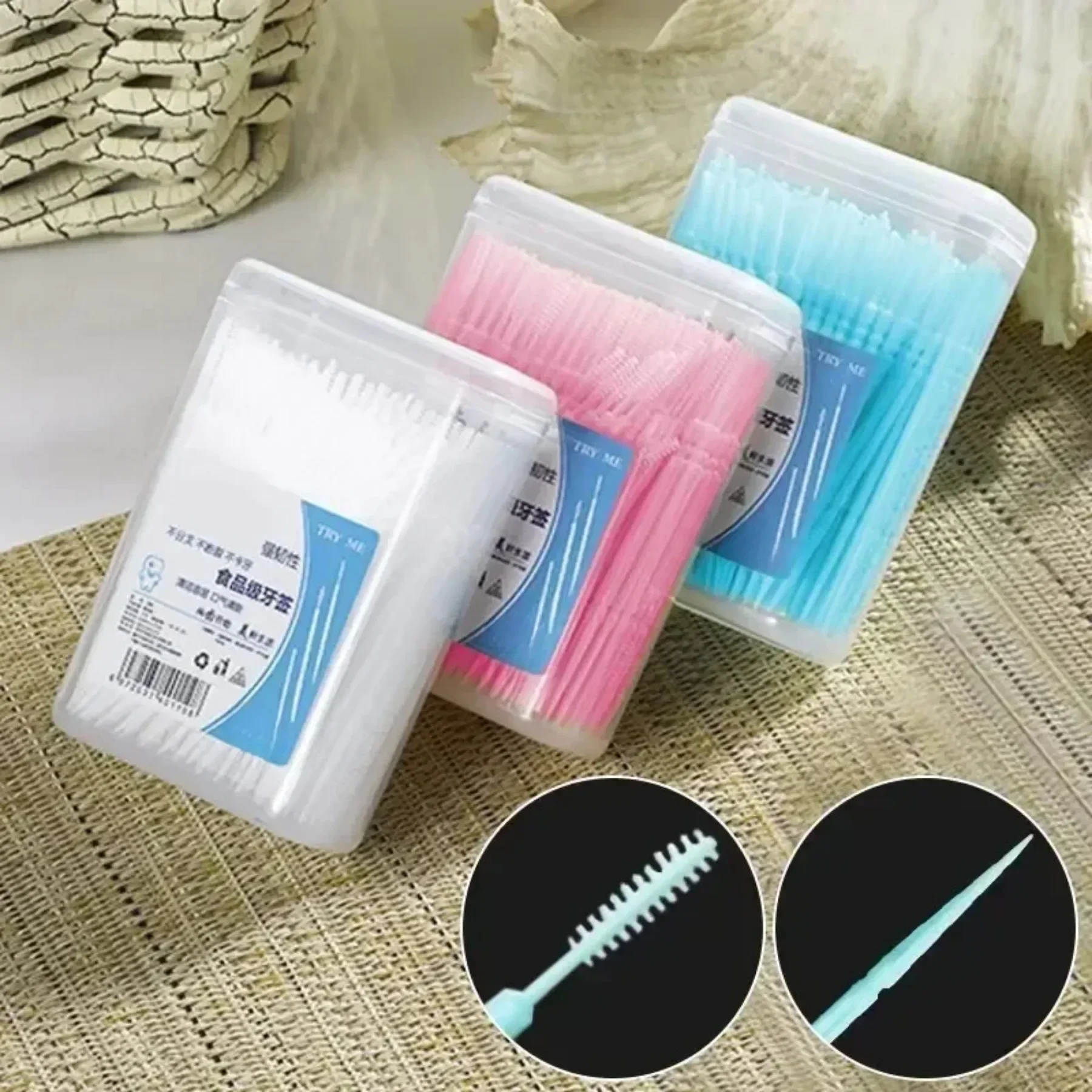 

Одноразовые зубочистки из пластика