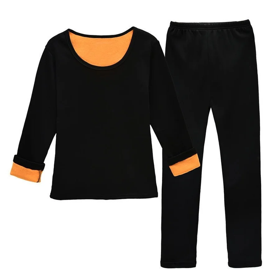 Thermal Underwear for Women Long Johns Set Fleece Lined Base Layer Top Bottom Winter Thermal Shirt Thermo Underwear Undershirt