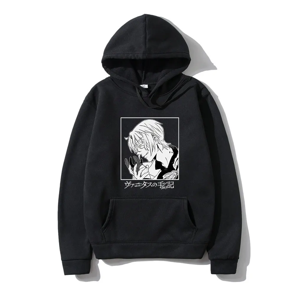 

Anime The Case Study of Vanitas 2022 Harajuku Japanese Manga Print Men's Hoodie Winter Long Sleeve Casual Man Hoodies Oversized