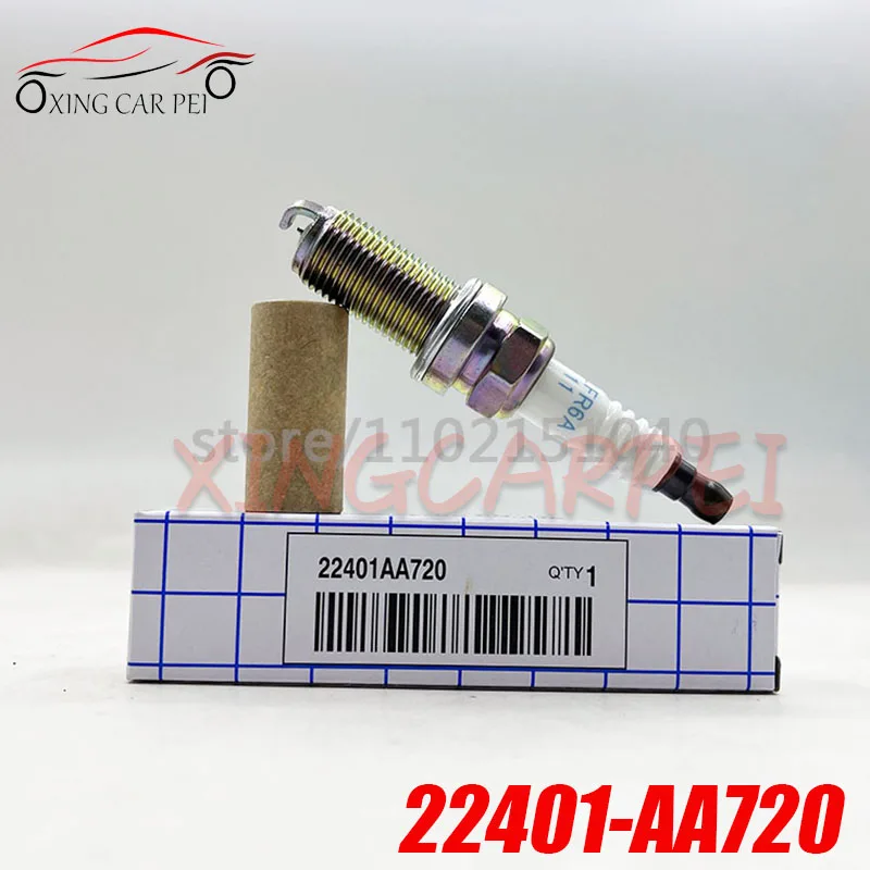 

4 шт. SILFR6A-11 22401-AA720 Свеча зажигания для Subaru Forester Suzuki SX4 Kizashi Fiat Sedici 09482-00606 SILFR6A11