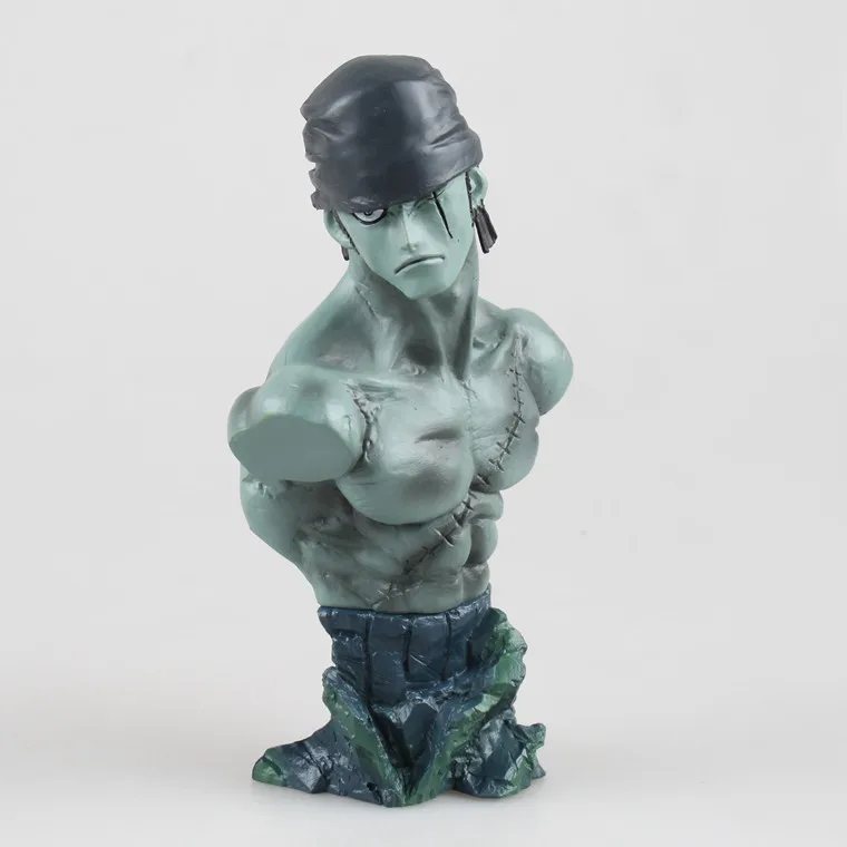 

NEW One Piece Roroja Zoro bust primary color 16cm kimono anime PVC Action Figure Model Collection Toys