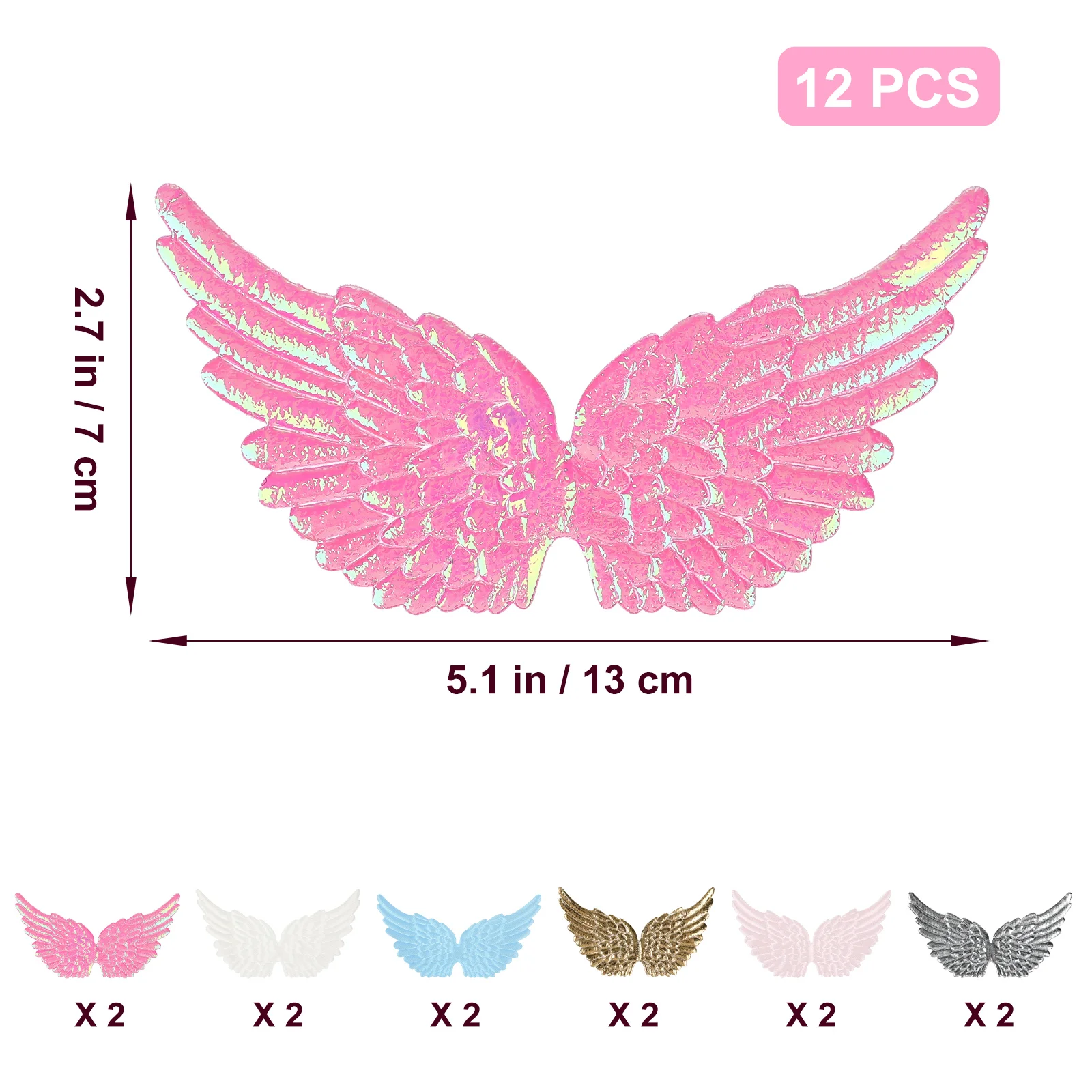 12 шт. аксессуары для самостоятельного изготовления крыльев декоративного