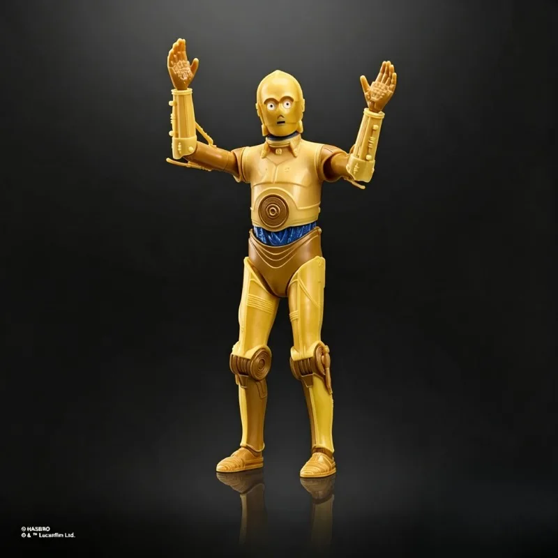 Фото В наличии: Коллекционная фигурка Hasbro Star Wars, 6 дюймов, подвижная, с памятной монетой, R2D2, C3PO, Белый солдат, Боба Фетт. №3