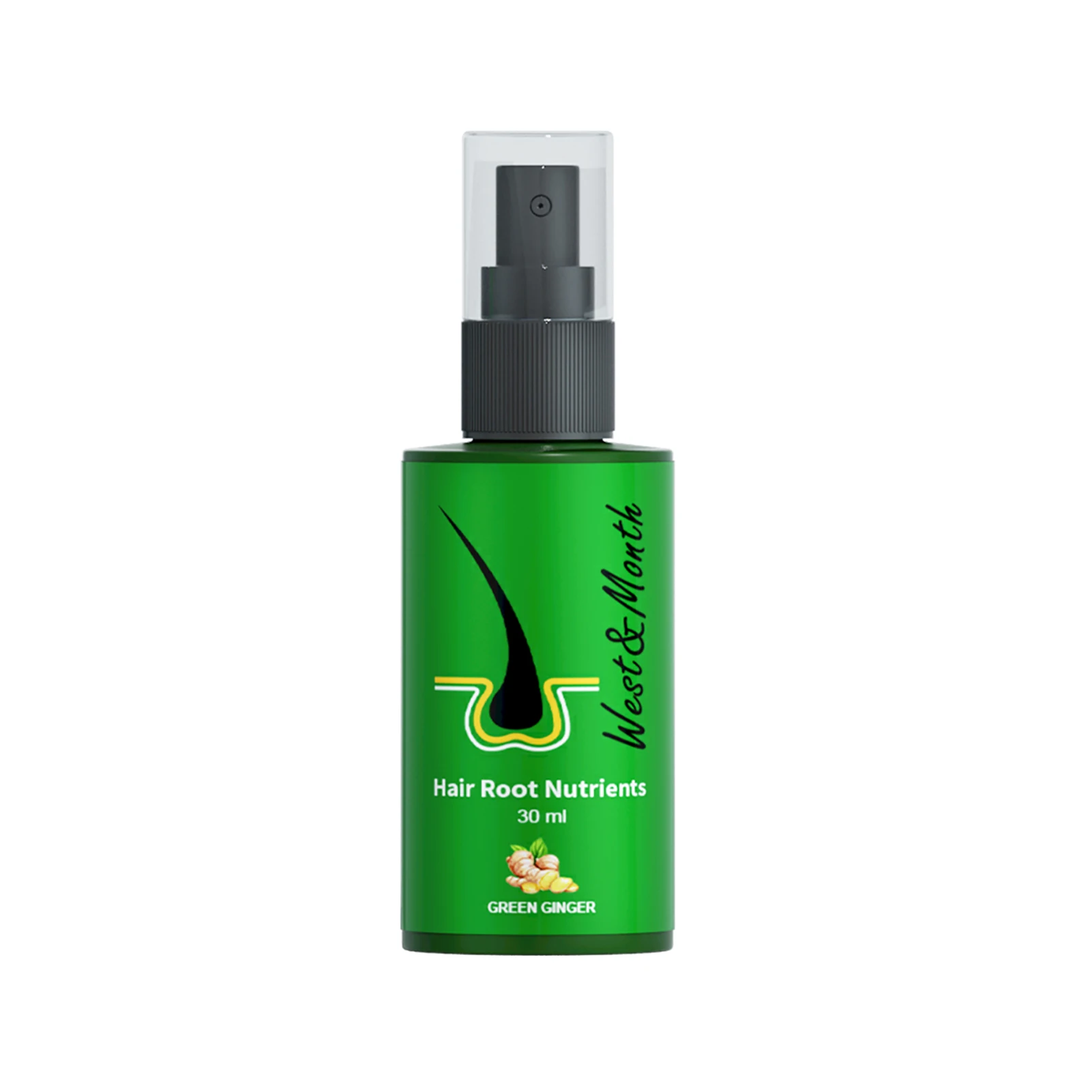 

Ginger Hair Growth Spray Ginger Spray For Hair Loss And Baldness Hair Hydrating Nourishing Growth Sprays Stop Hair Loss For Dry