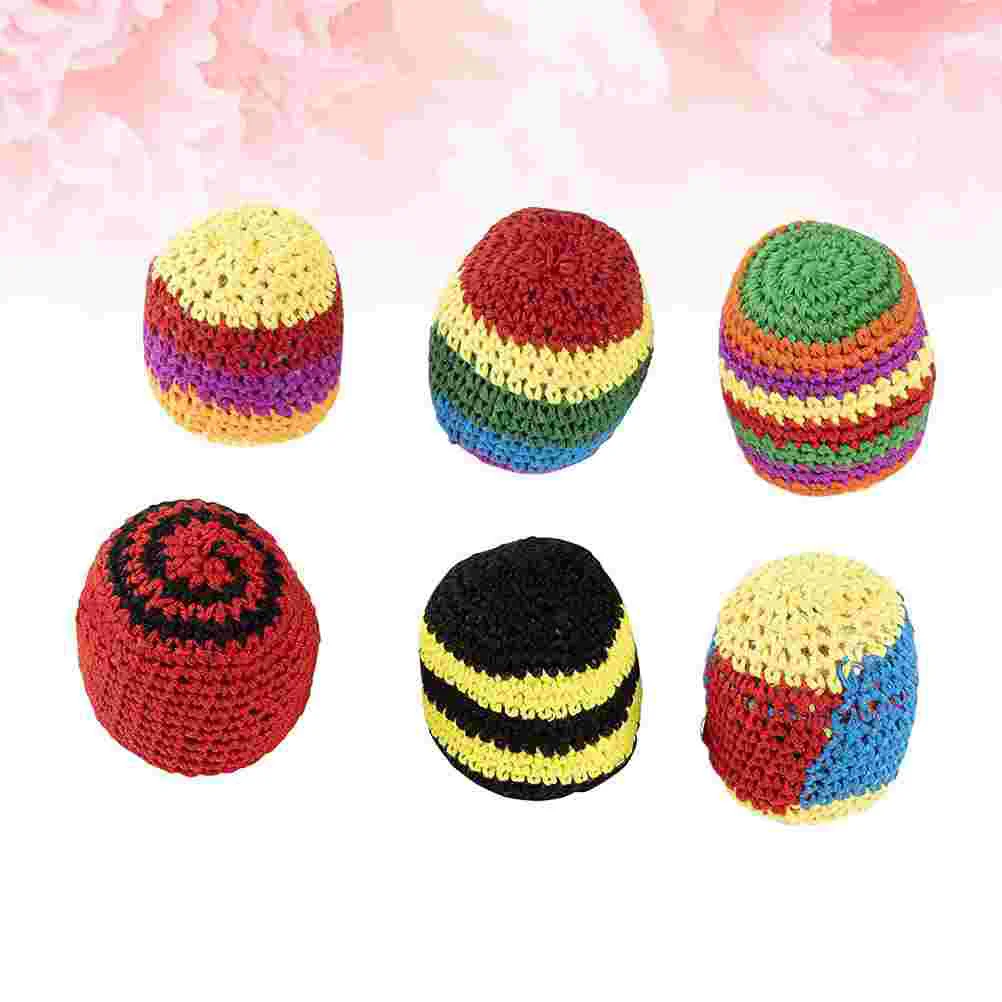 

Toss Game Woolen Yarn: 6pcs Carnival Fun Sports Outdoor Family Friends Tossing Games 5cm