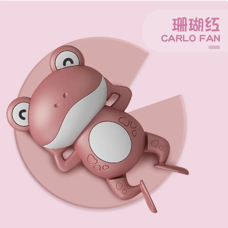 Baby Bath Toys for Children New Baby Bath Swimming Bath Toy Cute Frogs Clockwork Bath Toy Brinquedos Infantil