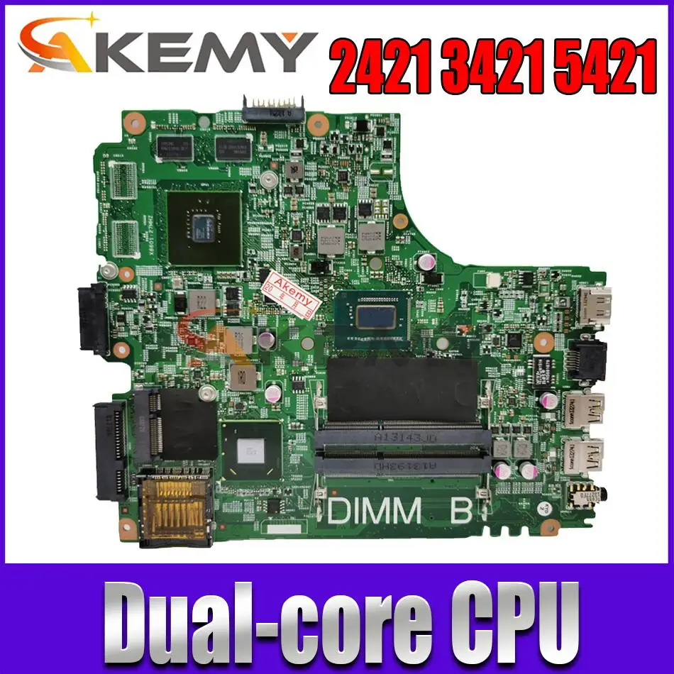 

CN-0PN2G1 PN2G1 для Dell Inspiron 2421 3421 5421 Материнская плата ноутбука 12204-1 PWB:5J8Y4 с двухъядерным процессором N13M-GSR-B-A2 100% тест