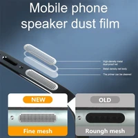 8pcsset mobile phone dustproof net stickers speaker mesh anti dust proof mesh accessories suitable compatible 13 drop shipping
