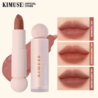 kimuse 6 colors matte lipstick waterproof long lasting lip stick red lip gloss women makeup non stick lipgloss women cosmetics