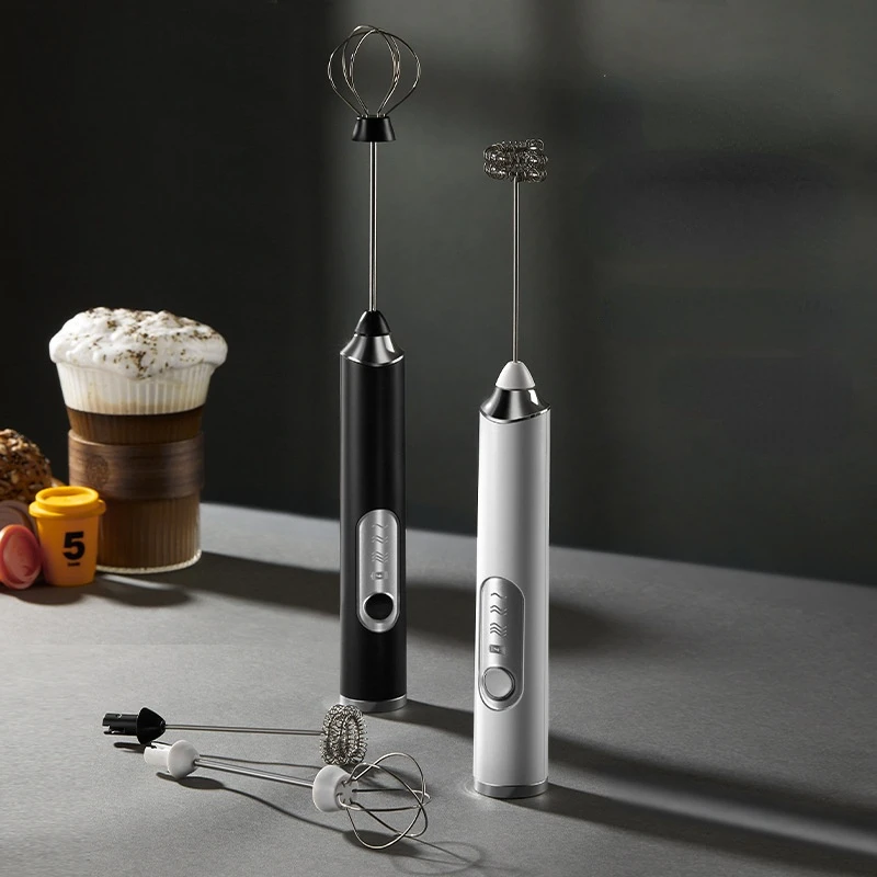 

USB Charging Milk Frother Home To Send Milk Latte Coffee Milk Frother Hand-held Electric Stirrer