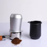 53mm Stainless Steel Coffee Dosing Cup Powder Feeder Part For Breville/Sage 870/875/878 Portafilter Espresso Kitchen Accessories