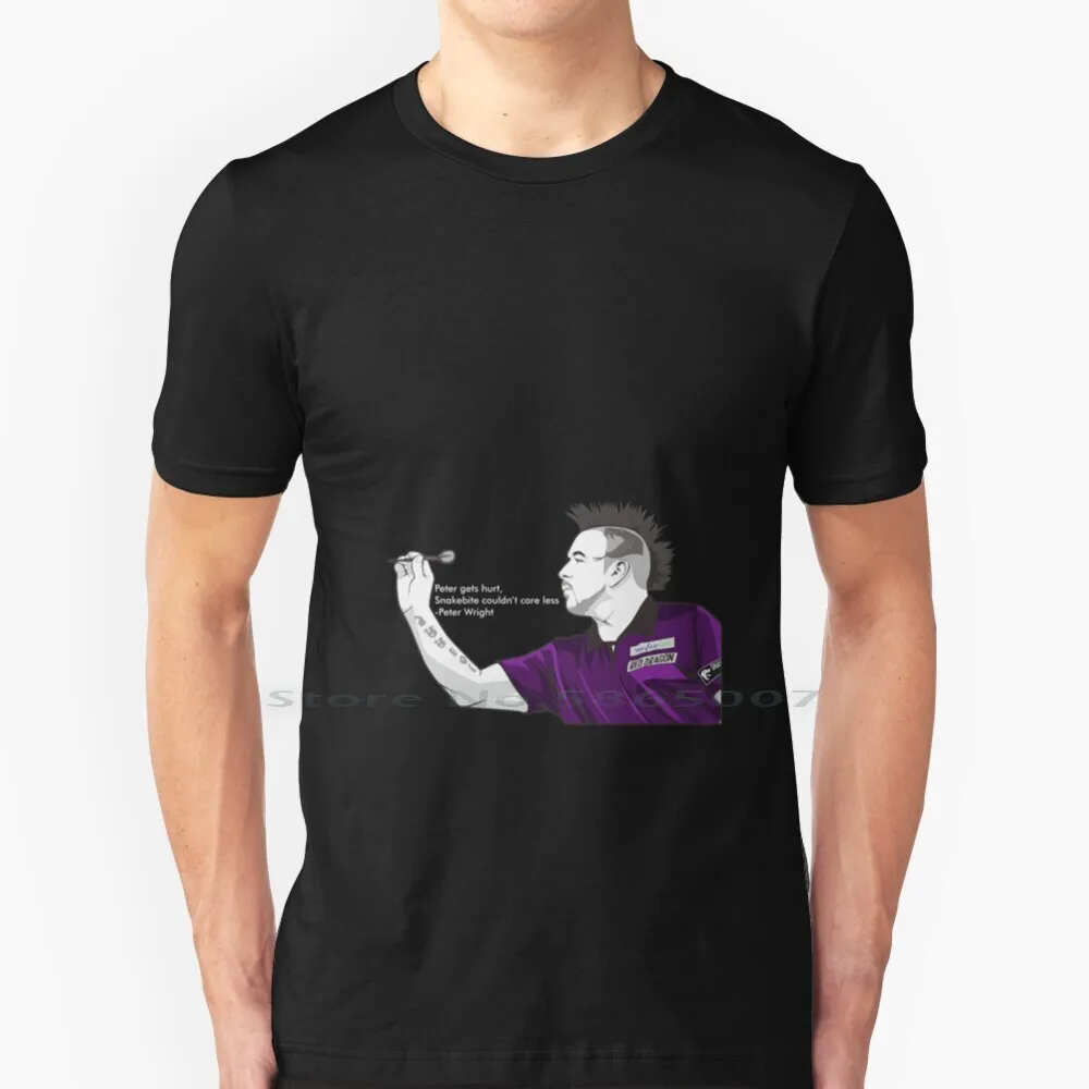 Питер Райт Persona Футболка 100% хлопок Pdc Bdo Wda искусство брикет паб большой размер 6xl