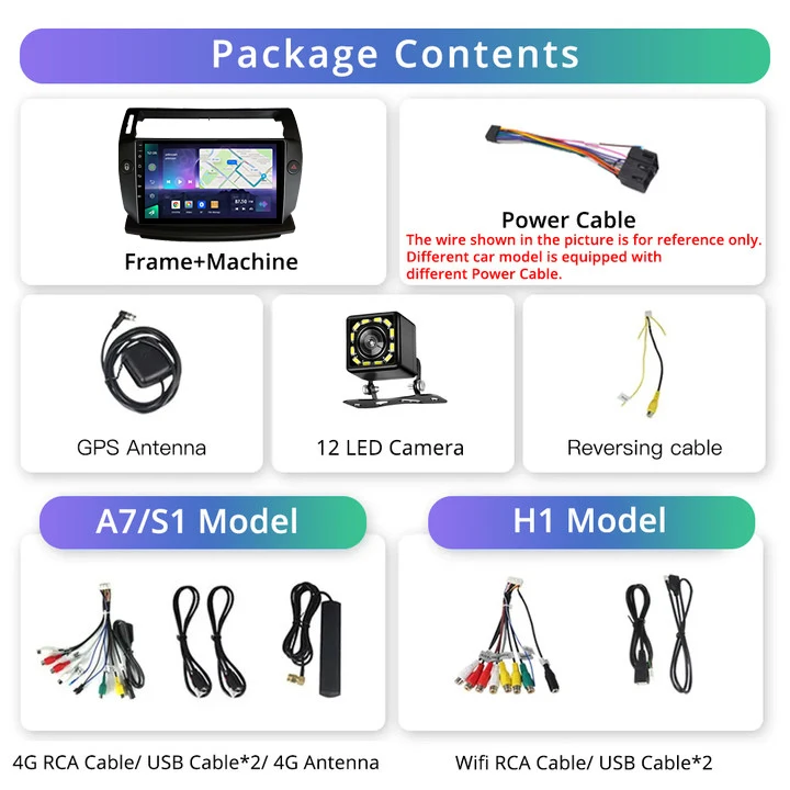 NAVIGUIDE Android 10 Автомобильный Мультимедийный Плеер Двойной Din 2G RAM 32G ROM GPS Видеоплеер BT