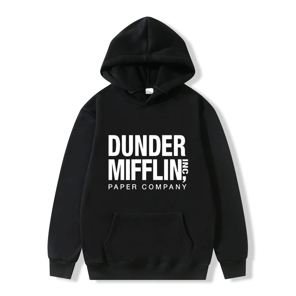 

Harajuku The Office Sweatshirt Men/Woemn Fleece Hoodies Dunder Mifflin Paper Inc Hoodie Unisex Crewneck Moletom Feminino Hoody