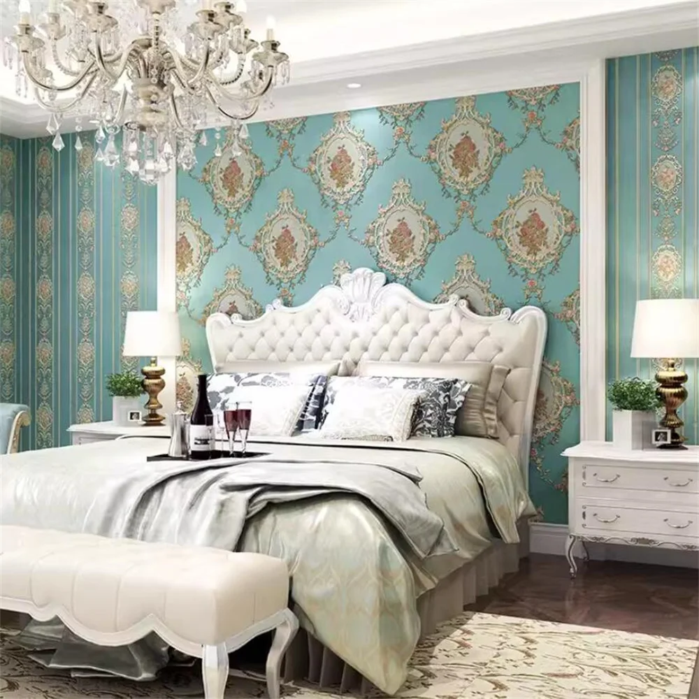 Beibehang рулоны обоев Papel de parede 3D фрески дамасский рулон современные стерео