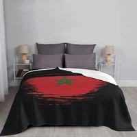 morocco blanket coral fleece plush moroccan flag lightweight throw blanket for bedding couch bedroom quilt
