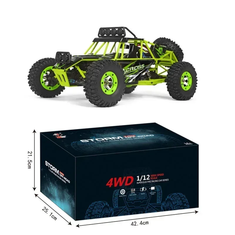 Wltoy Радиоуправляемый автомобиль 124282 4g с дистанционным управлением Электрический