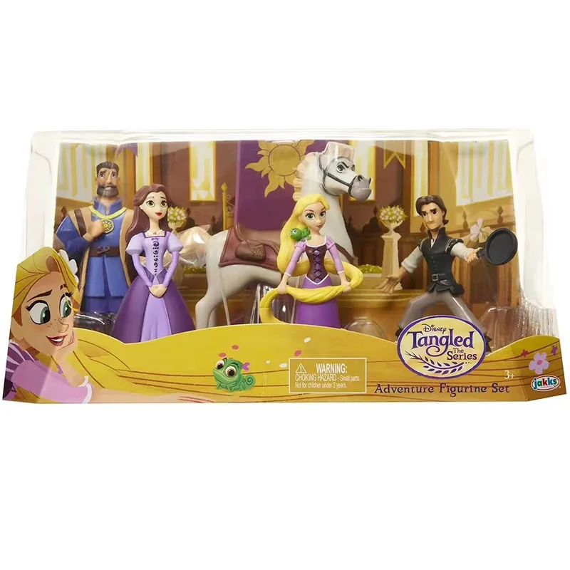 

Подлинная фигурка Принцессы Диснея, спутанные Зачарованные украшения, аксессуары, ролевая игра, детская игрушка, подарок