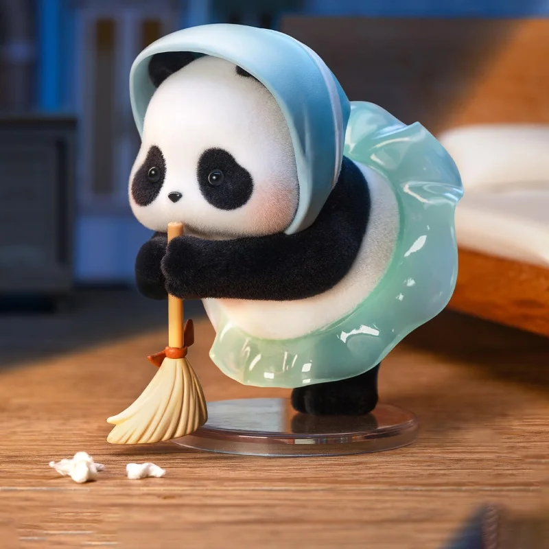 Оригинальные модели панды в рулоне балетная серия игрушечные украшения кукол