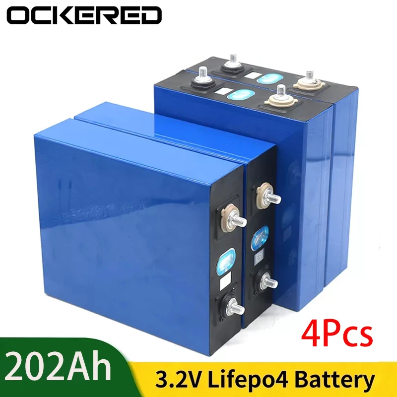 

4 шт., солнечные батареи 3,2 В Lifepo4 а/ч 12 в а/ч