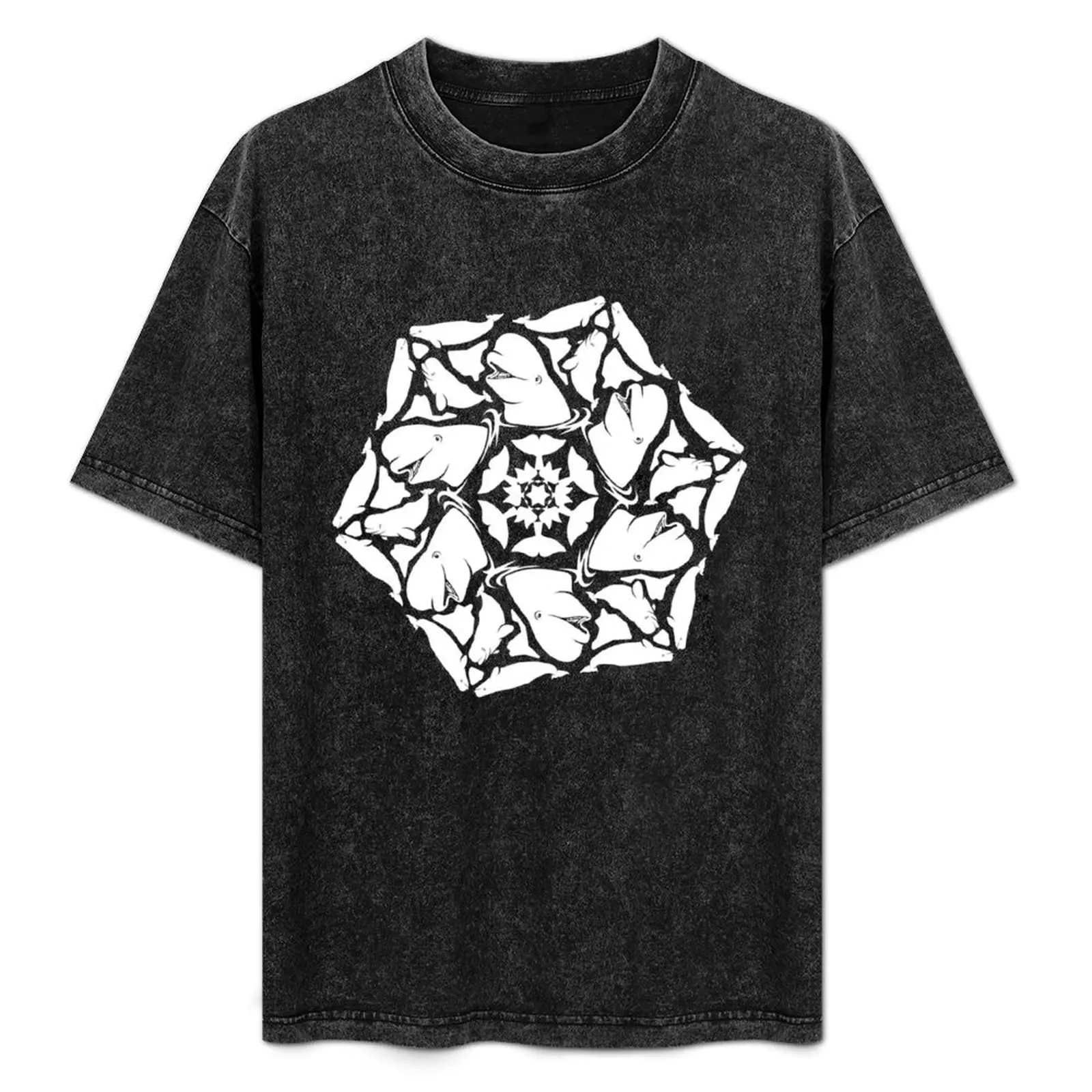 Футболка Beluga ZOOFLAKE футболка с аниме мужские белые футболки в тяжелом весе