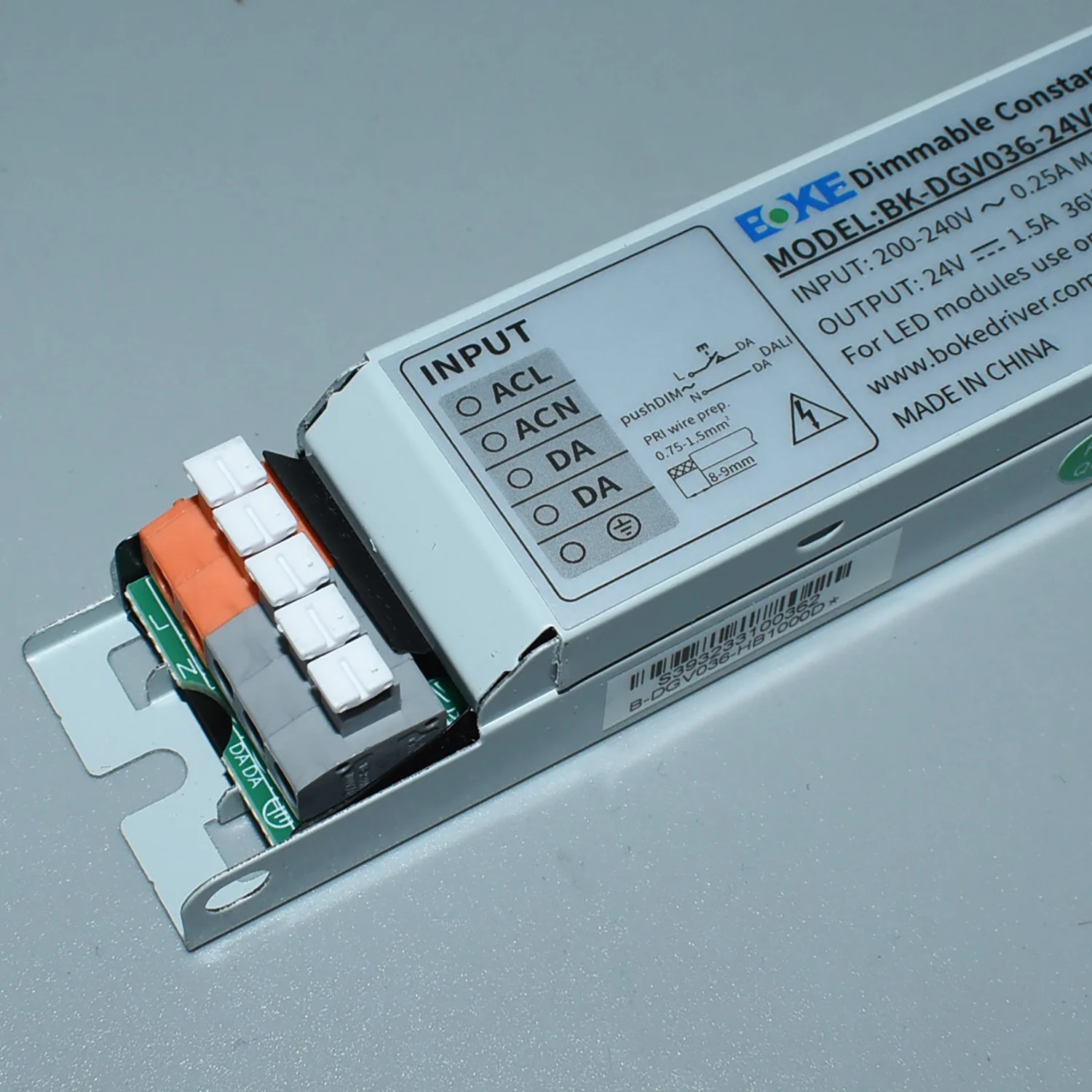 Стальная флейта 24 в 48 DALI Driver DT6 36 Вт 60 100 150 Push(push DIM) 1-10 3 1 линейный источник питания с