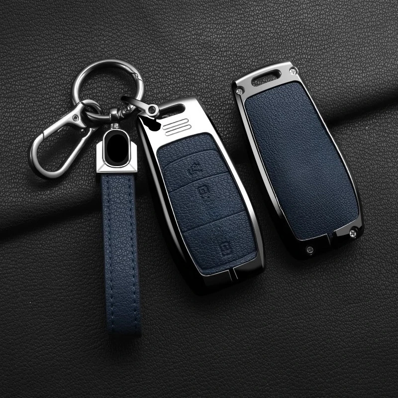 

Чехол для автомобильного ключа из сплава Zine, держатель для Mercedes Benz A C E S G Class GLC CLE CLA W177 W205 W213 W222 X167 AMG, аксессуар