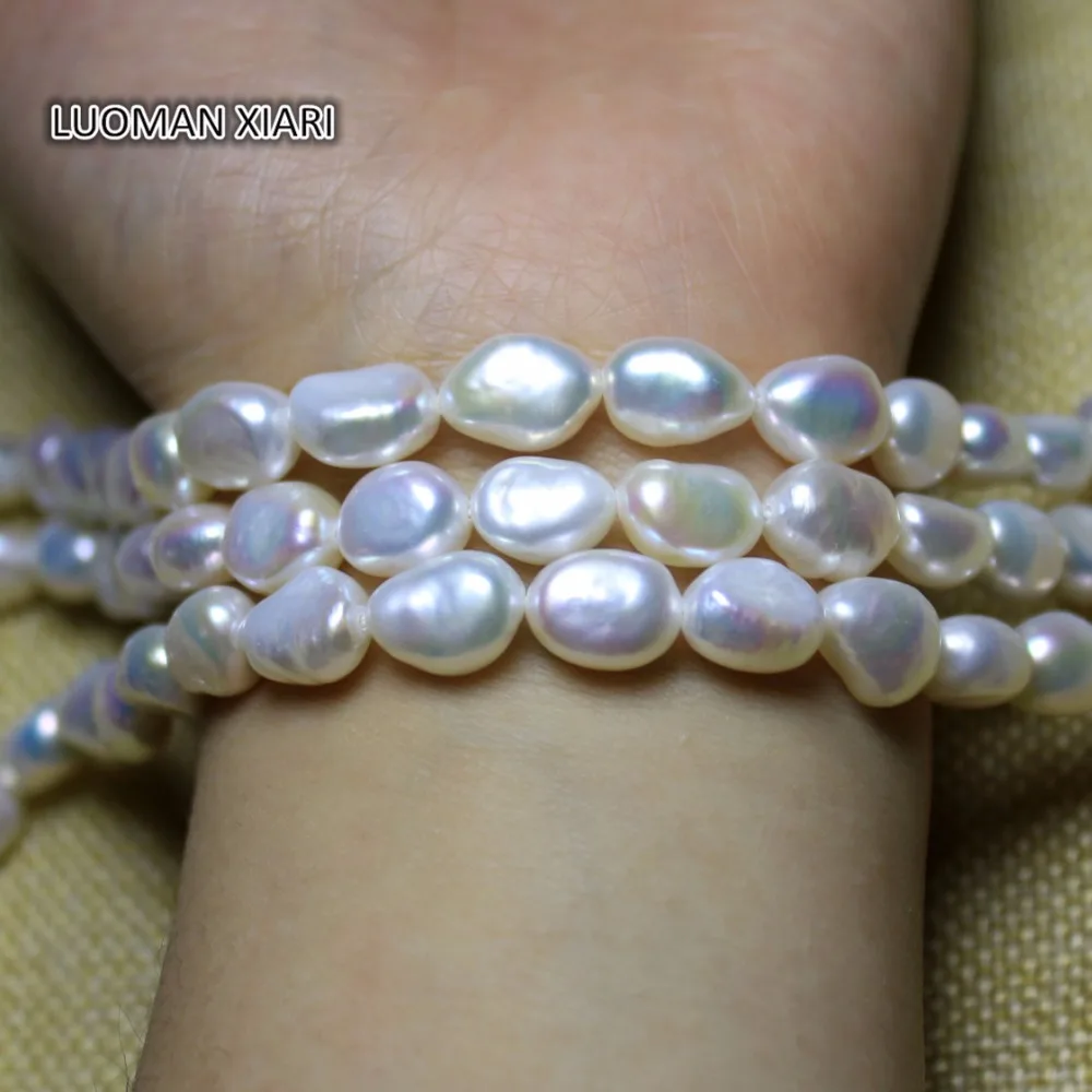 Оптовая продажа бусины из натуральной речной кожи для изготовления ювелирных