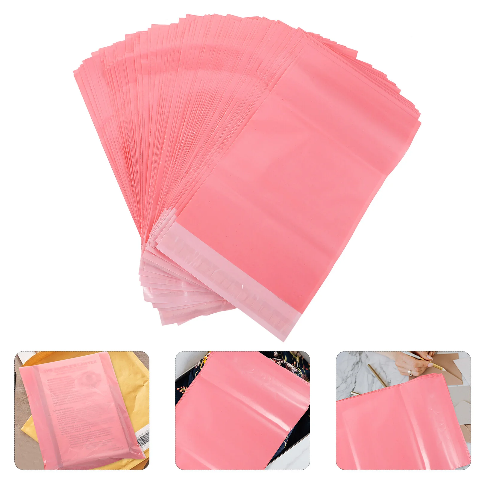

100Pcs Thick Mailing Bags Self-sealing Shipping Bags Wear-resistant Packing Bags Mailing Pouches