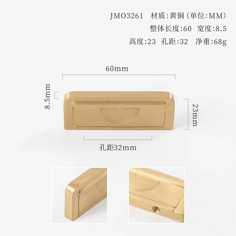 

Латунные ручки для шкафов