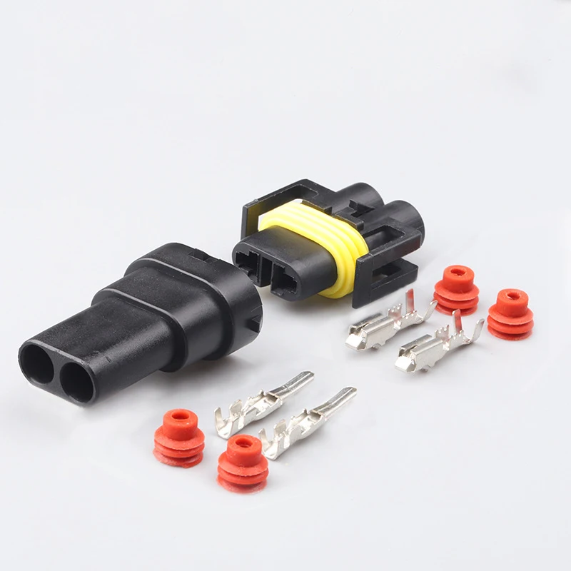 2 Pin H8 H11 Male Female Socket Plug Adapter for Car Foglight Connector Cable Head Light Bulb Lamp Wiring Harness